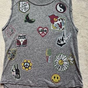 LAUREN MOSHI  Beverly Hills sleeveless top